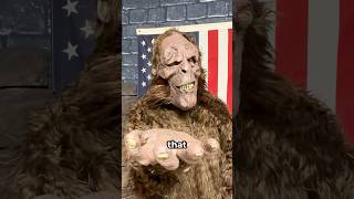 Can I trick the internet with a Bigfoot video? 😂 #bigfoot #outdoors