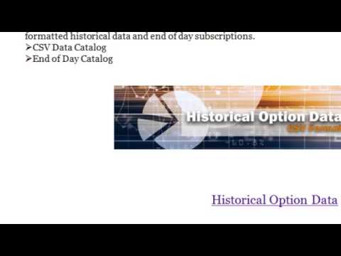 Historical Option Prices