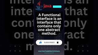 What is Functional Interface in Java ? #java #shorts #javaprogramming #coding #javatutorial
