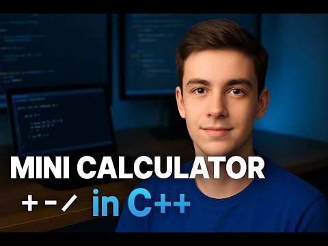 Build a mini calculator in C++ | Beginner Friendly Project | VISUAL STUDIO CODE