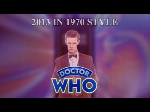 Doctor Who Title Sequence : 2013 in 1974