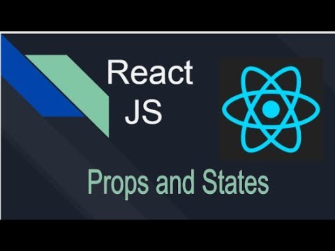 React Js Tutorials for Beginners - React  State And Props