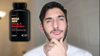 GNC MegaMan Energy & Metabolism Mulitvitamin for Men | GNC Product Review