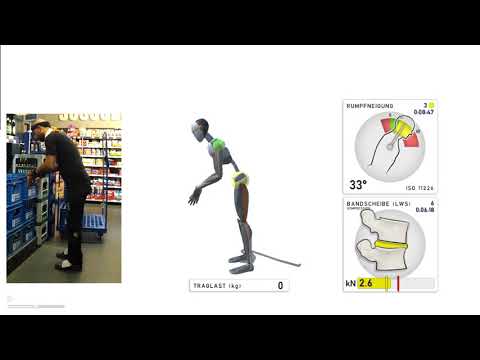Lifting heavy objects results in harmful lumbar spine pressure shown by scalefit ergonomics analysis