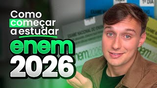 ENEM 2026: How to START STUDYING for the ENEM (from beginner to advanced)