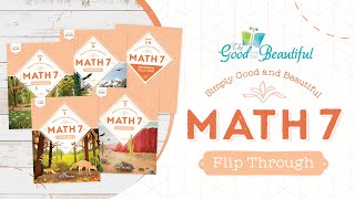 7th Grade Homeschool Math | Flip Through | The Good and the Beautiful