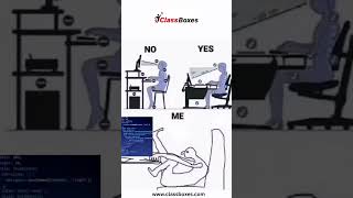 When Coding Posture Doesn’t Matter 😂 | Programmer Life Meme | #CodingHumor