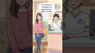 🏥 Scheduling a Doctor's Appointment – English for Beginners – Practice Everyday Conversation