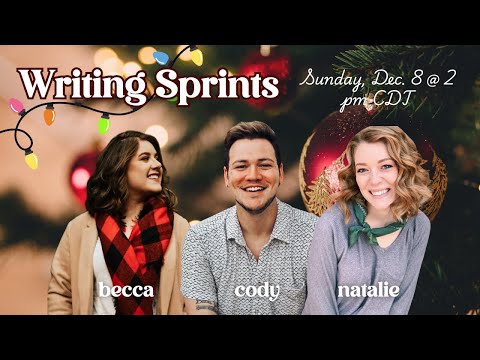 Write With Us! ✨🎄💻 Cozy Writing Session feat. @codythewriter & @nataliejaneshields