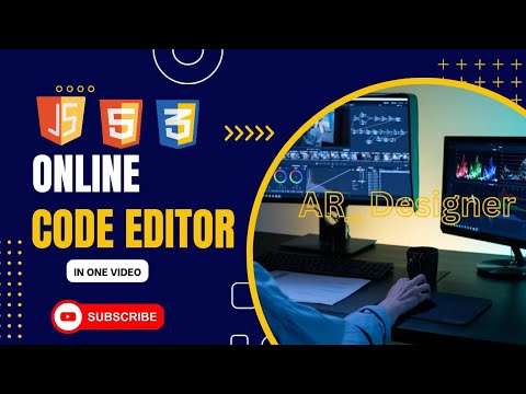 How to make Code Editor using Html Css and JavaScript | live Code Editor using JavaScript