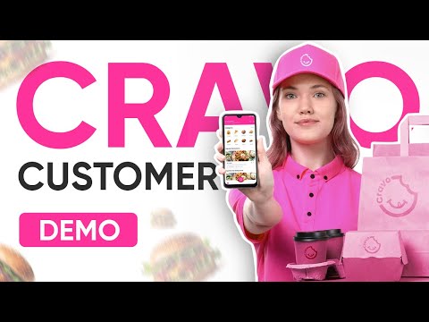 Cravo Customer App Demo | UberEats like Food Delivery App by vativeApps