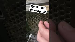 Quick tech tip! #tech #tip #fyp #cleaning #dust