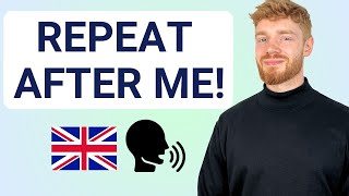 British Accent Training Exercise! MODERN RP (Shadowing Technique)