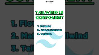 Tailwind CSS UI Component #tailwindcss #uicomponents #frontenddevelopment #css