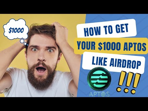 How to get the next #Aptos Like Airdrop and bang your own FREE $1000 Money 💰