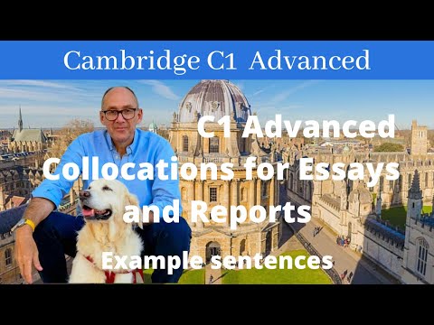 C1 Advanced Useful Collocations for Essays and Reports