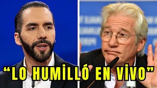 Richard Gere y activistas intentan humillar a Bukele, pero su respuesta los dejó sin palabras