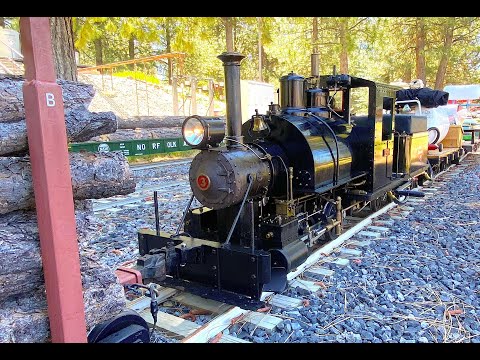 7.5" gauge steam locomotive gets new injector: might not be ready in time for the big meet!