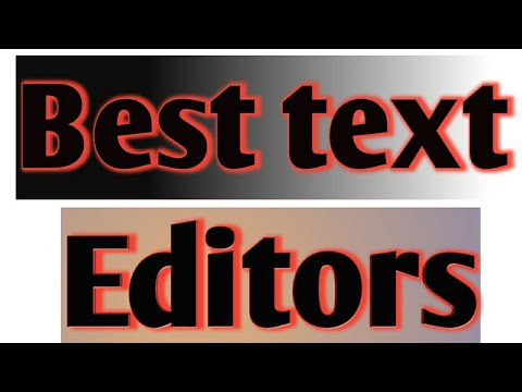 |Best text editors| text editors for php| Notepad++, Sublime text