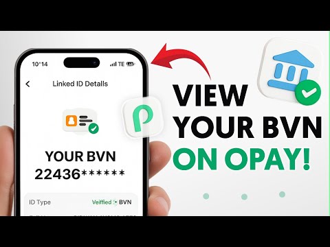 How To See Your BVN On Opay