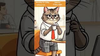 software cat #catshorts #software #monday #friday #workpressure #corporate