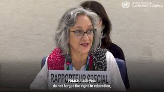 "The right to education is a right to learn: learning to know, to do, to live together and to be"