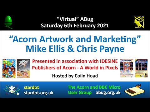 ABug 11 - Mike Ellis & Chris Payne: Acorn Artwork & Marketing MICROPOWER/SUPERIOR BBC Micro/Electron