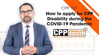 How to apply for CPP Disability during the COVID19 Pandemic