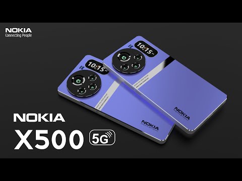 Nokia X500 - 5G, first look, snapdragon 8 Gen 3,200MP camera,6200mAh battery,16GB RAM/Nokia X500 5g