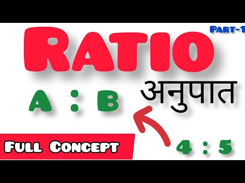 Ratio Nikalna Sikhe | अनुपात निकाना सिखे | Full Concept On Ratio @mr_study2023