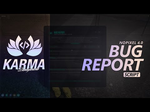 Fivem - Karma Developments Reports System [QBCore/ESX/Standalone]