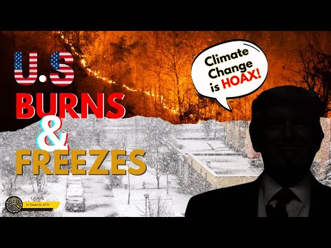 Trump calls climate change a HOAX : America's Alarming Climate Crisis