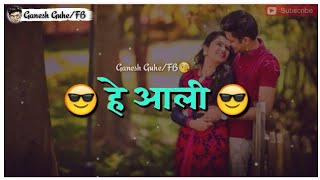 #Marathi #Status Meri Dilruba - DJ Marathi Hindi Mix Whatsapp Status| Attitude Dialogs Status Video|