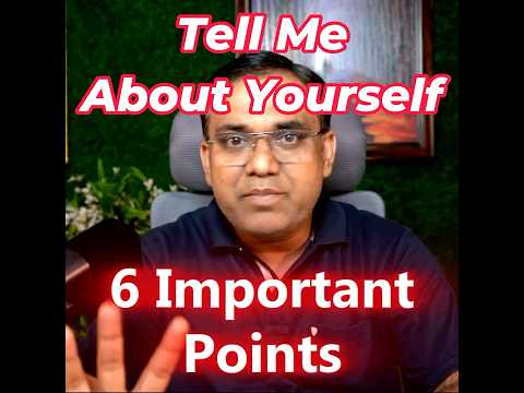 Tell Me About Yourself” | Interview Tips for 2025 | How to introduce yourself