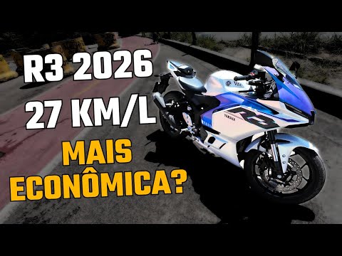 R3 2026 DOING 27 KM/L IN THE CITY? SURPRISING CONSUMPTION!