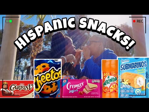 Trying Hispanic Snacks In Mexico 🇲🇽