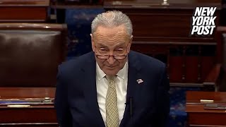 Senator Schumer remarks on message chain 'this debacle requires a full investigation'