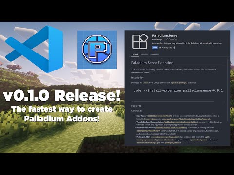 Palladium Development just got easier! - PalladiumSense Extension
