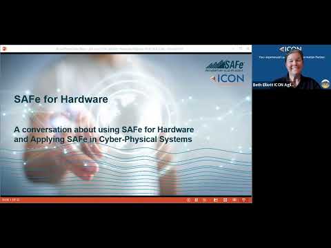 A conversation about using SAFe for Hardware and Applying SAFe in Cyber-Physical Systems