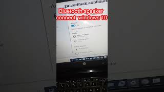 how to connect bluetooth speaker to laptop windows 10 ?? #shorts  #bluetooth #laptop #desktop #pc