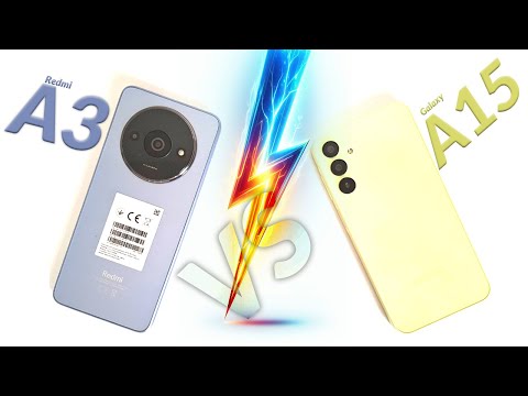 Samsung Galaxy A15 vs redmi A3