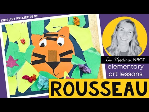 Rousseau Jungle Art Project Overview & Art Lesson Teaching Tips