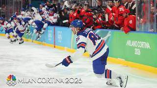 FULL OVERTIME: USA sinks Canada for 1st Olympic gold since 1980 | Winter Olympics 2026 | NBC Sports