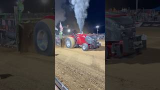 “Glutton for Punishment” Case IH Pro Stock at SDX! #shorts #propulling #case #tractorpulling #diesel