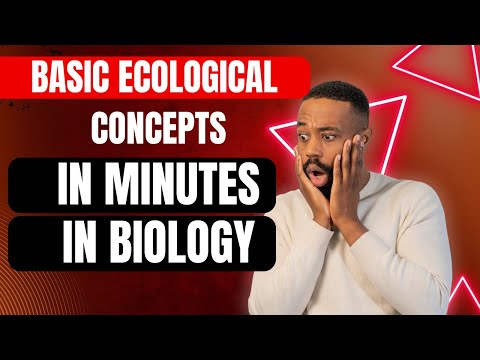 How to Pass WAEC, GCE & JAMB in 2025 | Basic Ecology Concepts