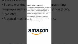 Amazon Internships 2022 || Amazon Data Scientists Internship for Freshers |Amazon Golden Opportunity