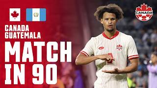 Highlights: #CANMNT v Guatemala