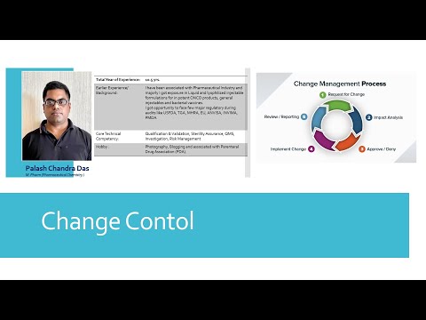 Change Control In Pharmaceutical Industry