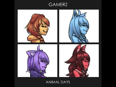 ANIMAL DAYS (Hololive Gamers X Gorillaz Mashup)