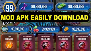 MOD APK Jurassic World The Game Unlimited Free Cash & Bucks  Mod APK (iOS & Android Hack 2025 |